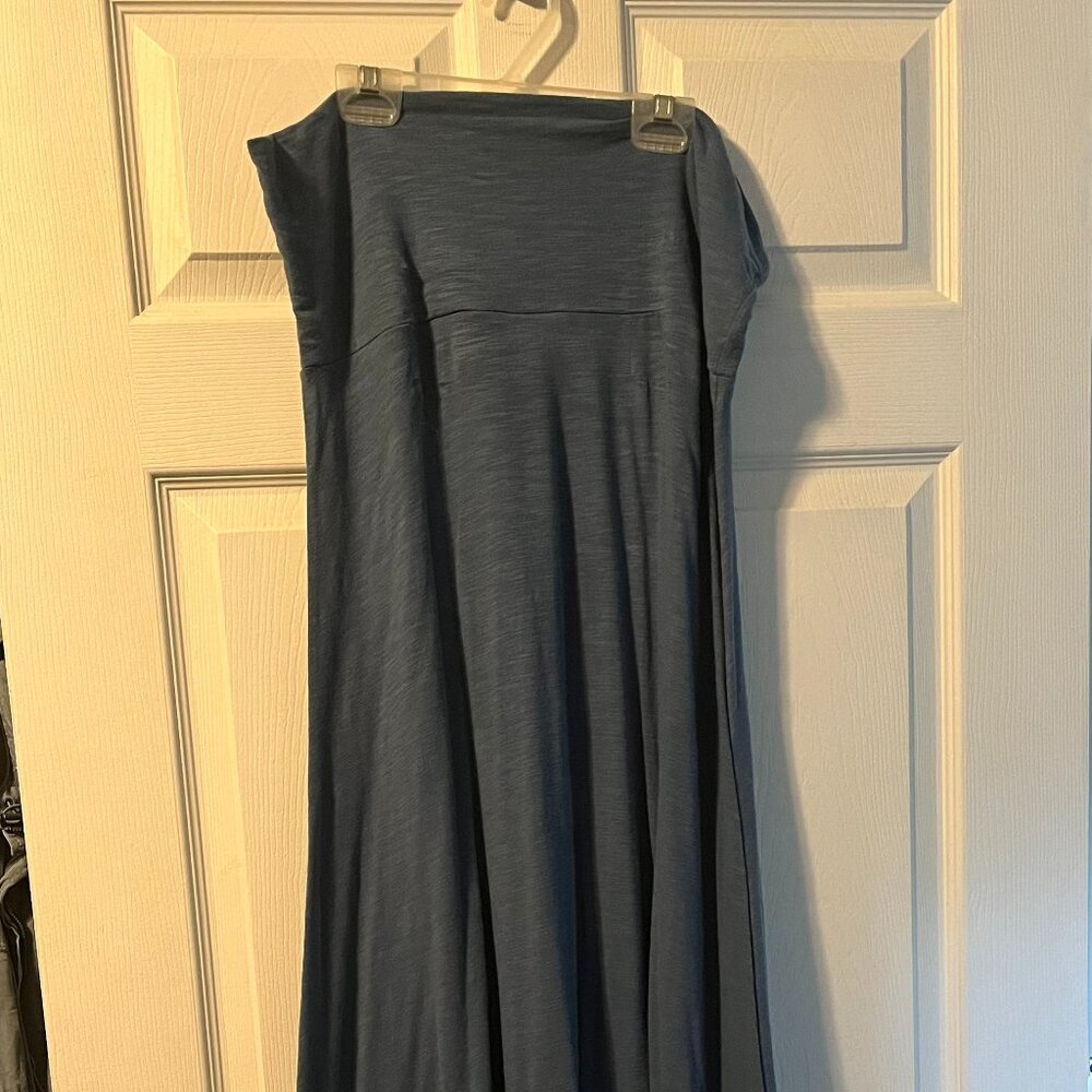 LuLaRoe Blue Maxi Skirt